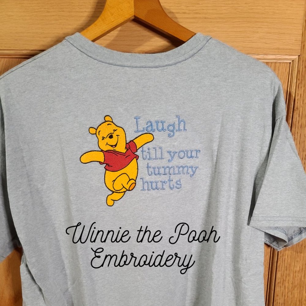 Winnie the Pooh Embroidered Tshirt